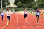 Boys Under-15s 200 metres, 2023 Northern Under-13s, Under-15s and Under-17s, Middlesbrough.  Photo: David T. Hewitson/Sports for All Pics